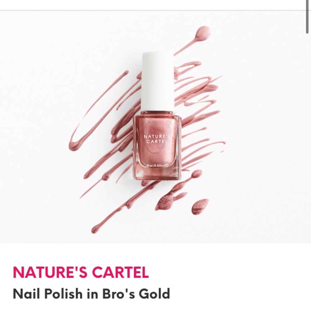 Pink polish natures cartel💗✨